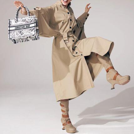 新作!即発!DIOR ブックトート ミディアムバッグ Plan de Paris